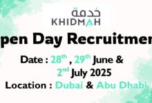 Khidmah Open Day Recruitment in Dubai & Abu Dhabi