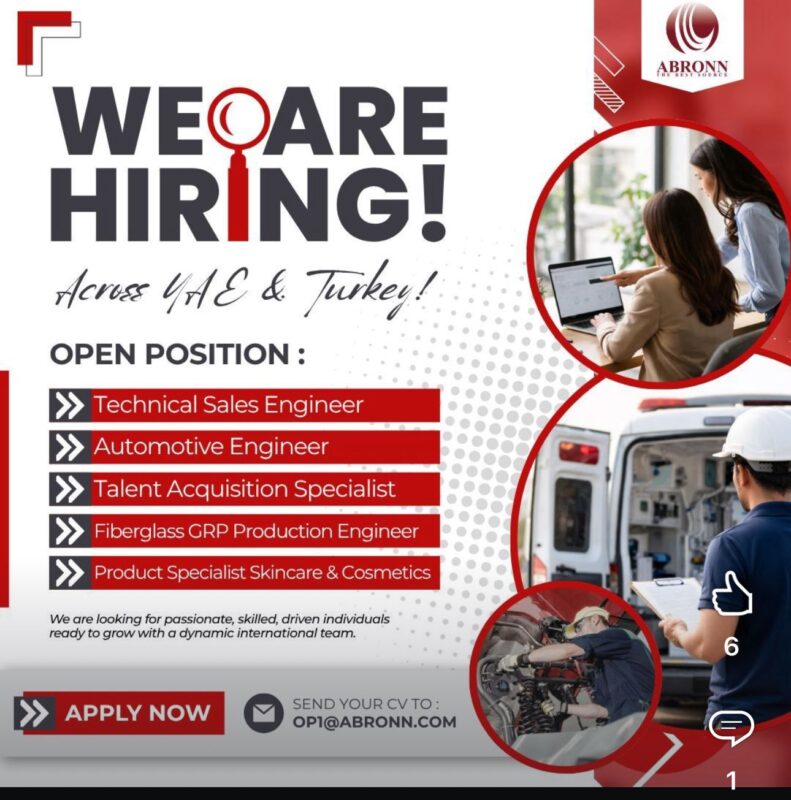 Abronn Recruitments Poster