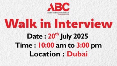 Ancient Builders Walk in Interview in Dubai