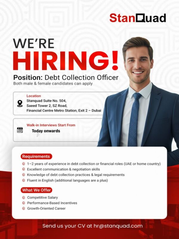 StanQuad Walk in Interview in Dubai