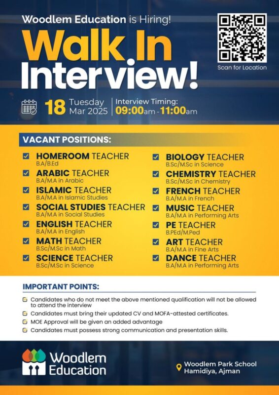 Woodlem Park School Walk in Interview
