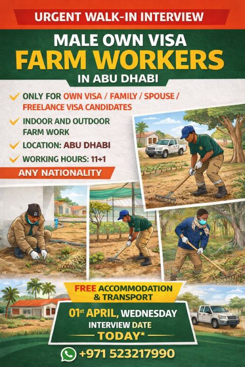 AM Global Walk in Interview Poster