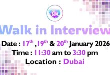 Mai Blue Walk in Interview in Dubai