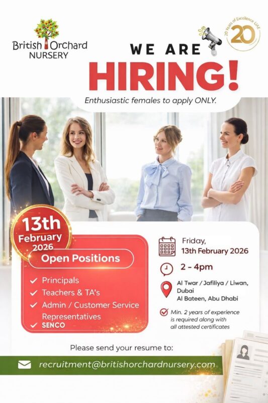 British Orchard Nursery Walk in Interview Poster