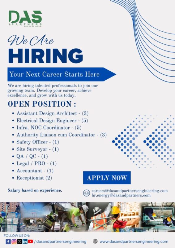 Das And Partners Recruitments Poster