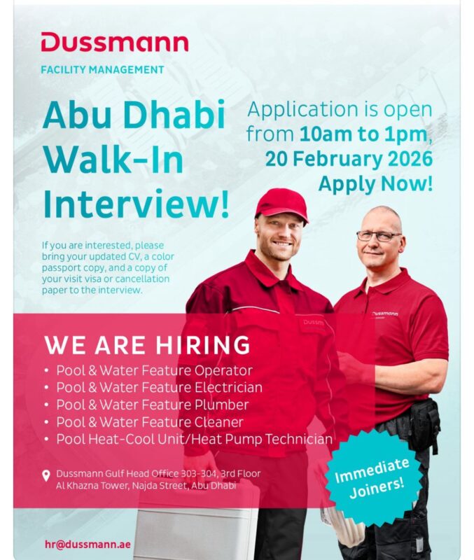 Dussmann Walk in Interview Poster