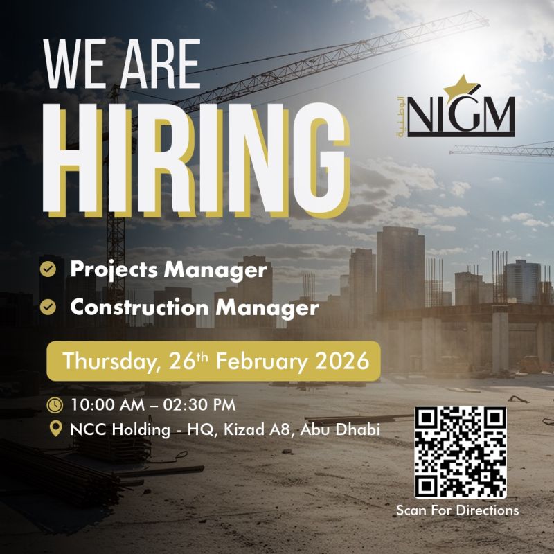 NIGM Open Day Recruitment Poster
