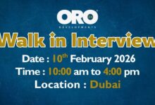 ORO24 Developments Walk in Interview in Dubai