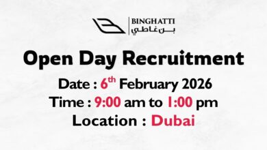Binghatti Open Day Recruitment Dubai
