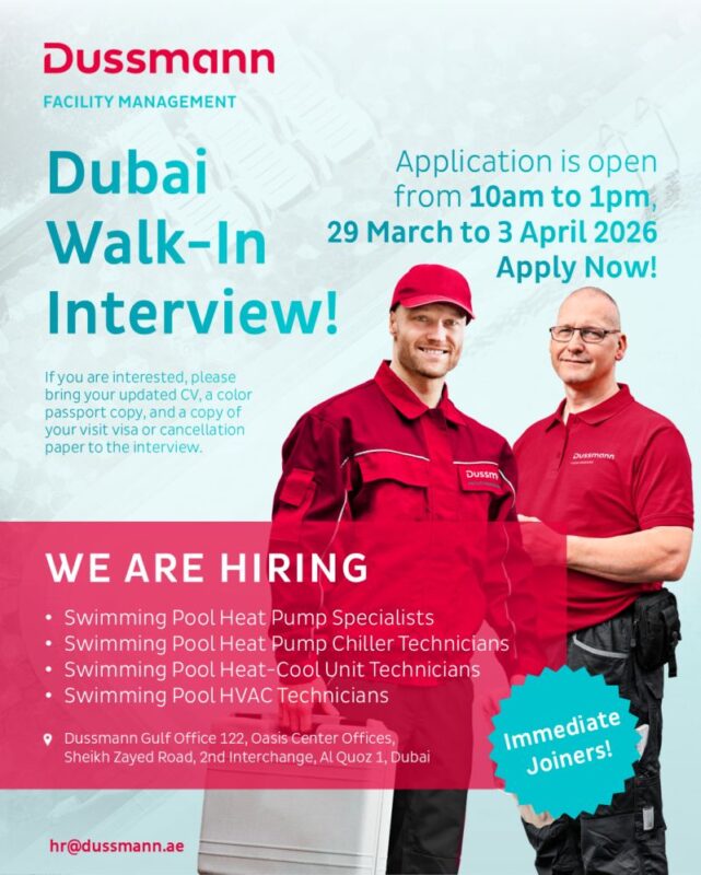 Dussmann Walk in Interview Poster