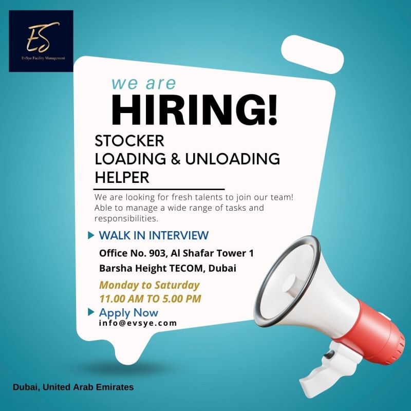 EvSye Facility Walk in Interview Poster