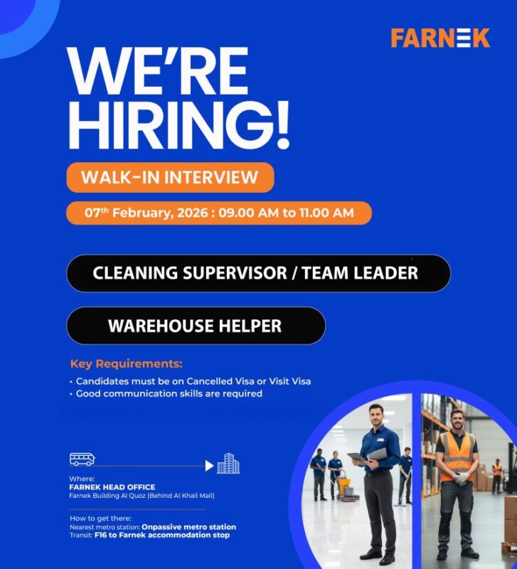 Farnek Walk in Interview Poster