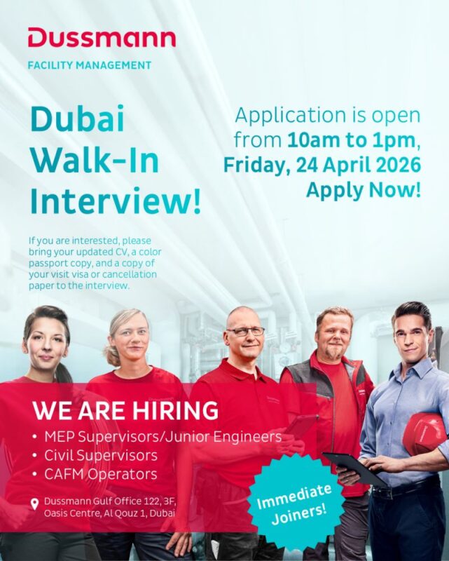 Dussmann Walk in Interview Poster