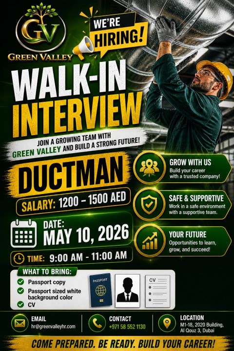 Green Valley Walk in Interview Poster