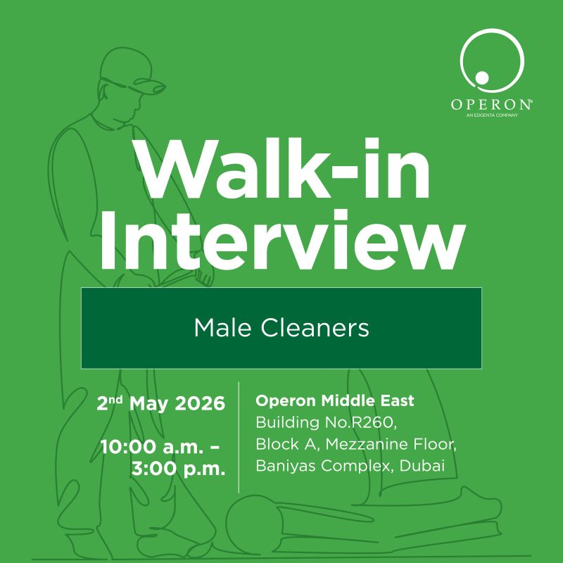 Operon Middle East Walk in Interviews Poster