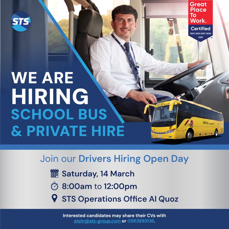 STS Group Walk in Interview Poster