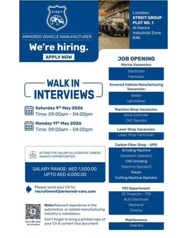 Streit Group Walk in Interview Poster
