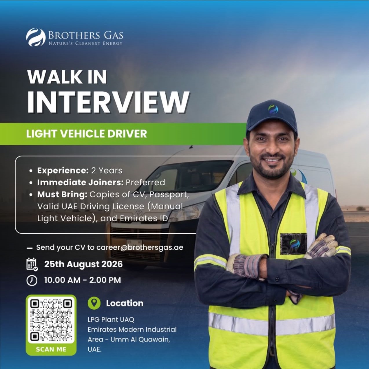 Brothers Gas Walk in Interview Poster