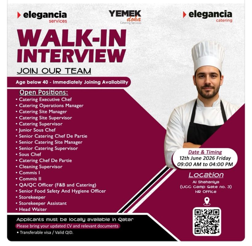 Elegancia Walk in Interview Poster