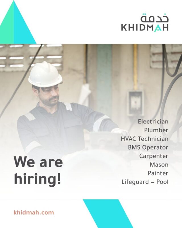 Khidmah Open Day Recruitment Poster