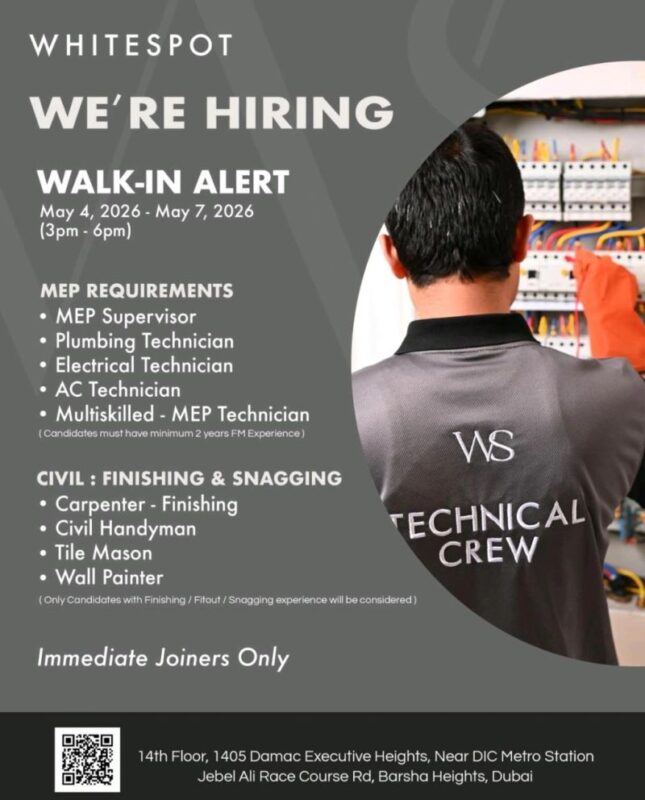Whitespot Walk in Interview Poster