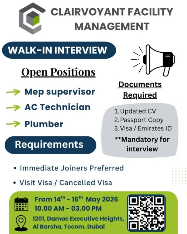 Clairvoyant Walk in Interview Poster