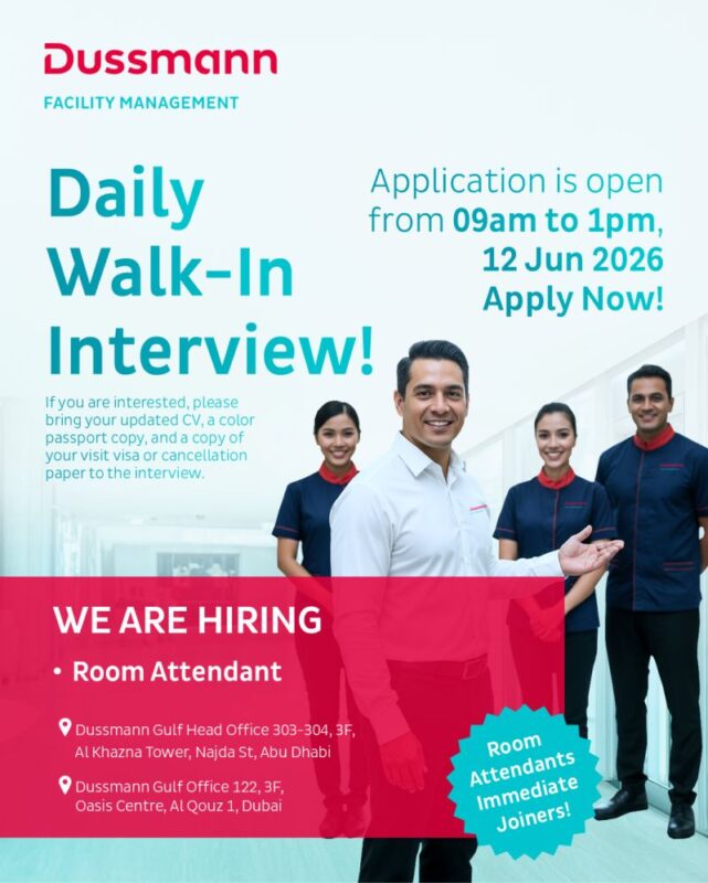 Dussmann Walk in Interview Poster