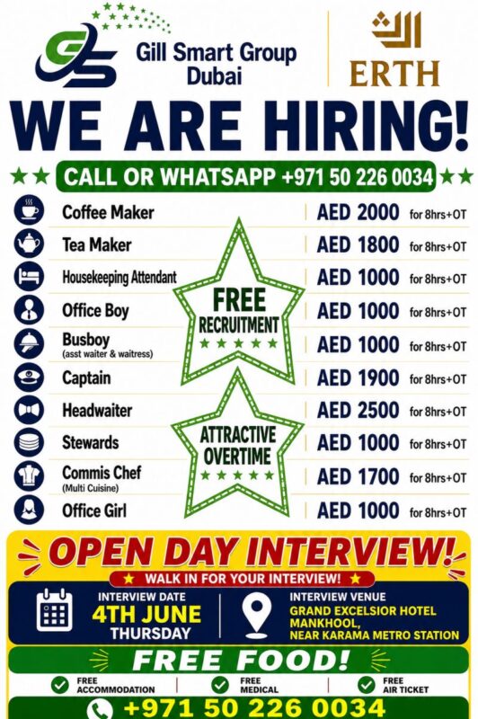 Gill Smart Group Open Day Interview Poster