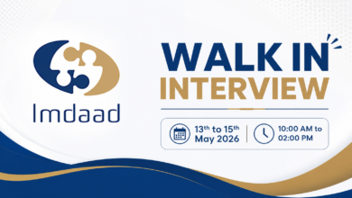 Imdaad Walk in Interview in Dubai