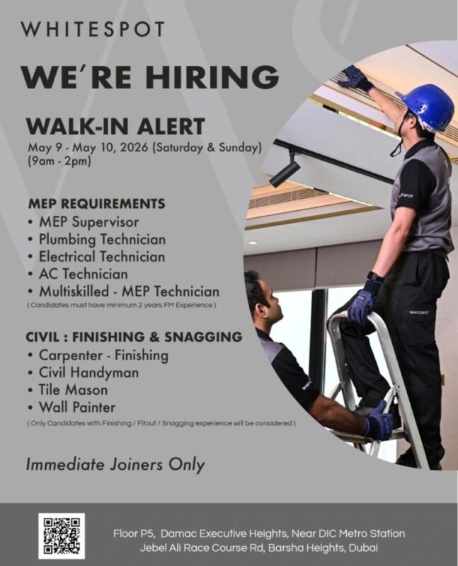 Whitespot Walk in Interview Poster