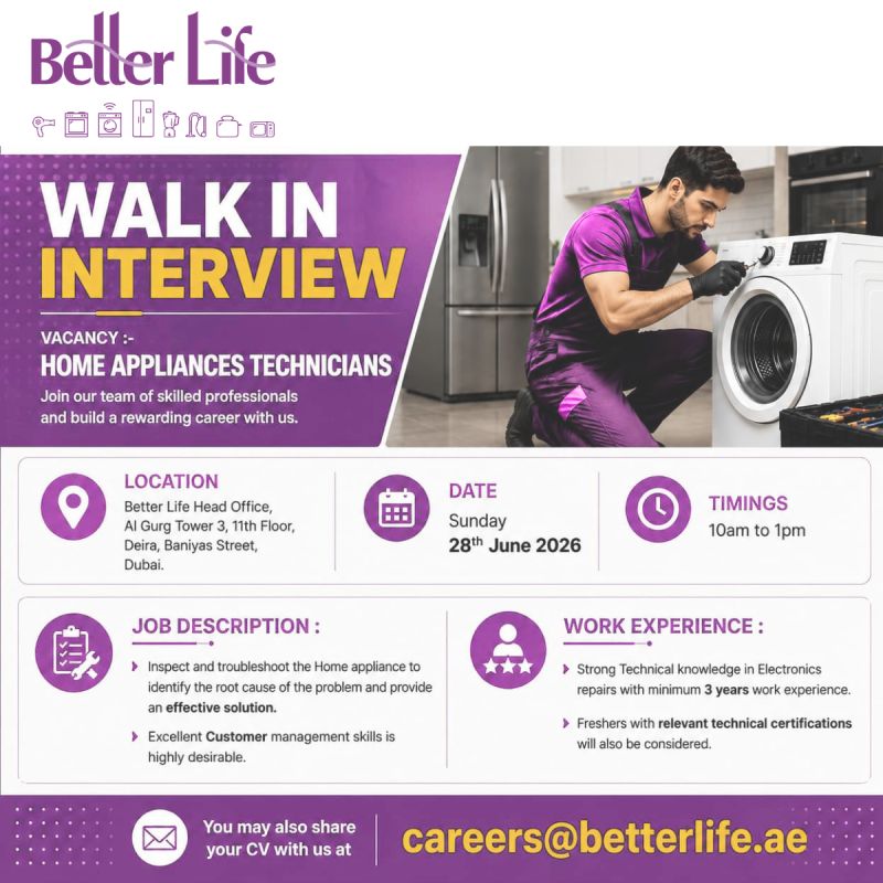 Better Life Walk in Interview Poster