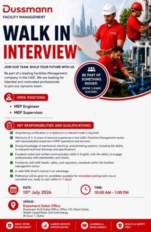 Dussmann Walk in Interview Poster