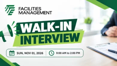 TTE Facilities Walk in Interview in Abu Dhabi