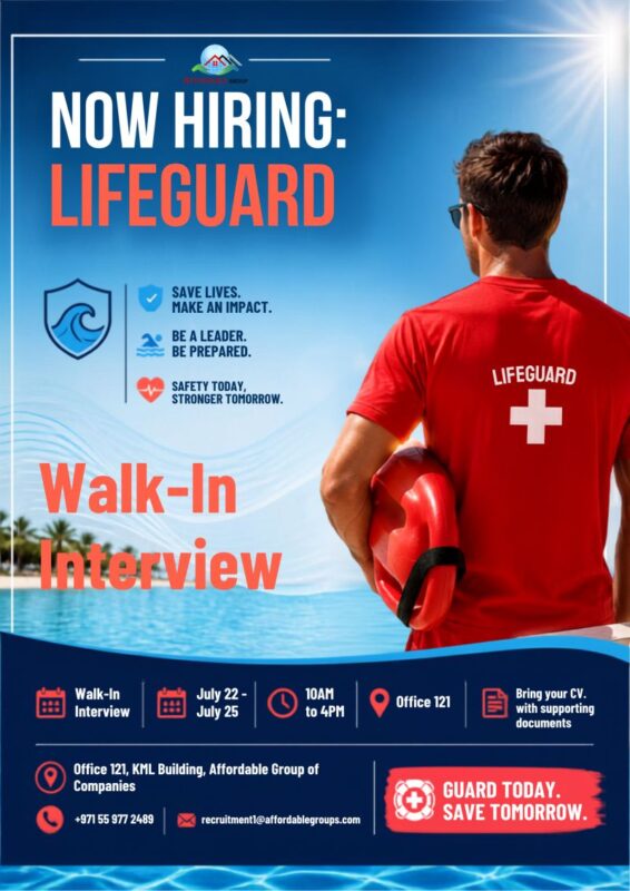 Affordable Group Walk in Interview Poster