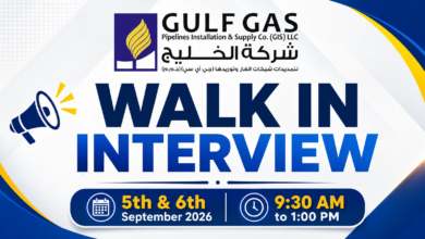 Gulf Gas Walk in Interview in Dubai