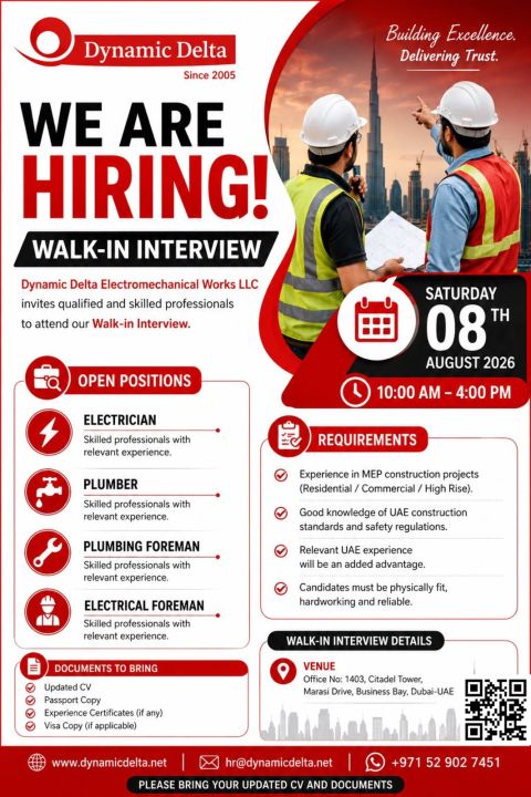 Dynamic Delta Walk in Interview Poster