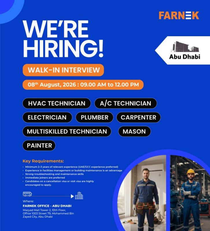 Farnek Walk in Interview Poster