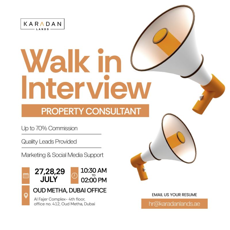 Karadan Lands Walk in Interview Poster