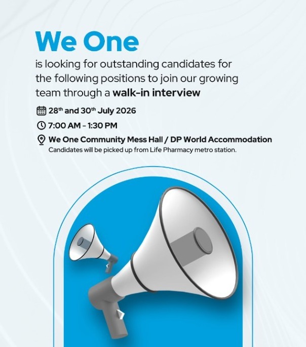 We One Walk in Interview Poster