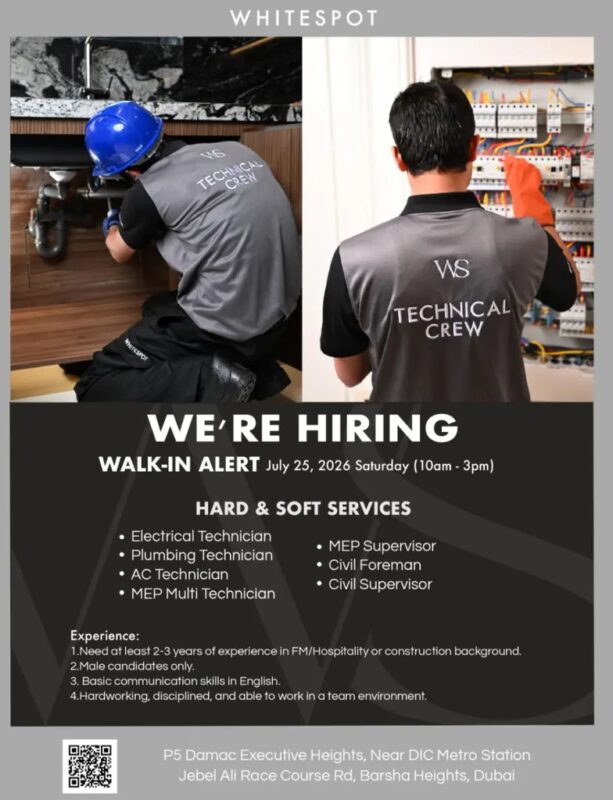 Whitespot Walk in Interview Poster
