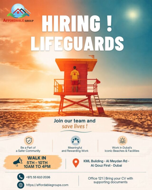 Affordable Group Walk in Interview Poster