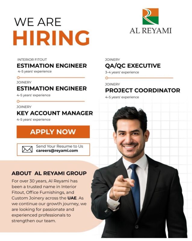 Al Reyami Group Recruitment Poster