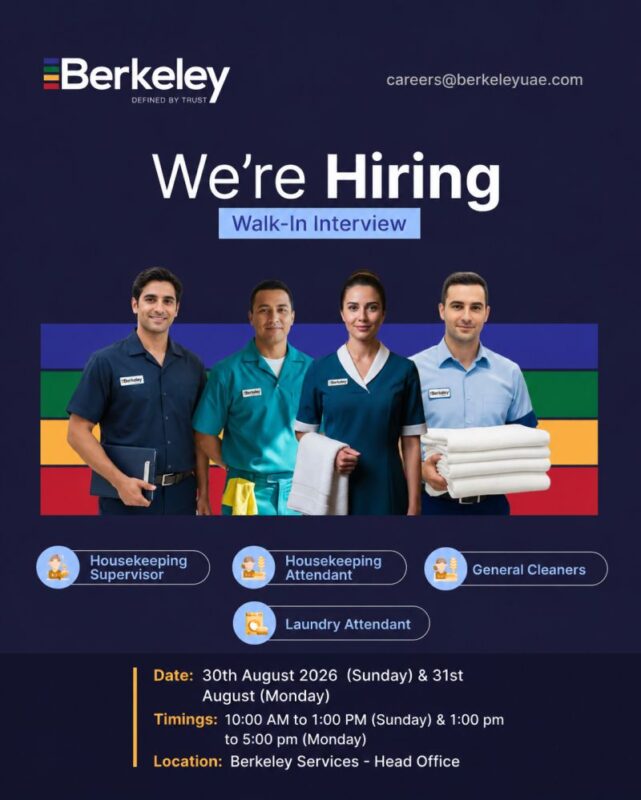 Berkeley Walk in Interview Poster