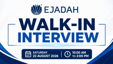 Ejadah Walk in Interview in Dubai