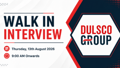 Dulsco Group Walk in Interview in Dubai