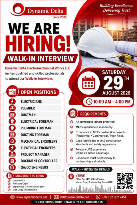 Dynamic Delta Walk in Interview Poster