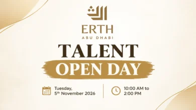 Erth Abu Dhabi Talent Open Day
