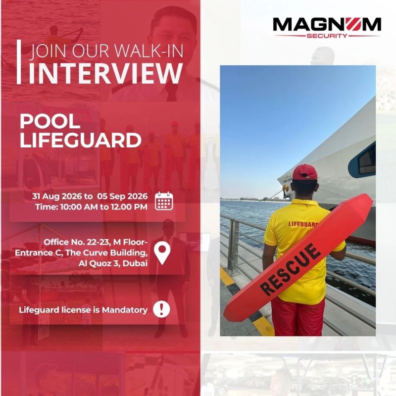 Magnum Security Walk in Interview Poster