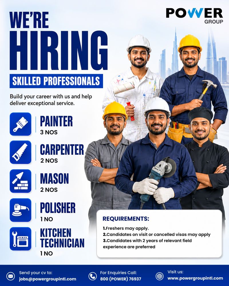 Power Group Walk in Interviews Poster