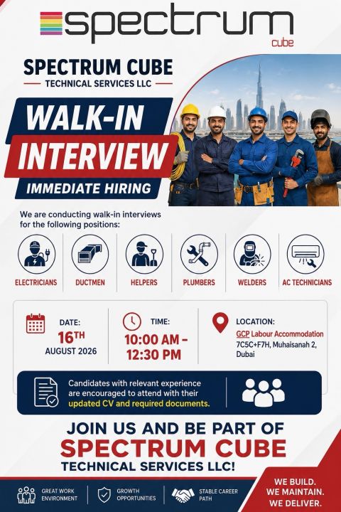 Spectrum Cube Walk in Interview Poster